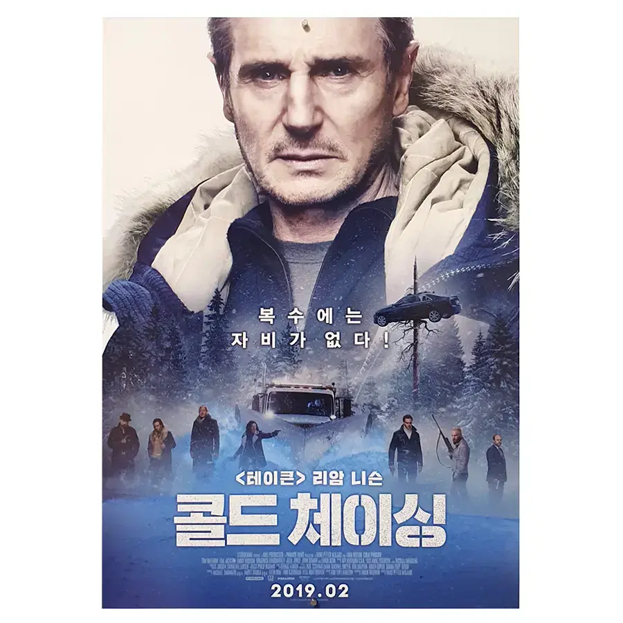 [영화 포스터] 콜드 체이싱 (2019)